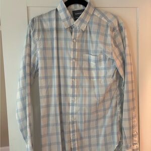 Bonobos Blue and White Casual Button Down Shirt